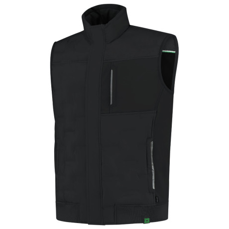 Vesta unisex T55 Puffer Bodywarmer Rewear  - T1 černá