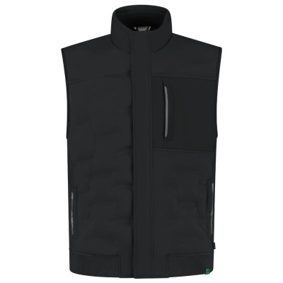 Vesta unisex T55 Puffer Bodywarmer Rewear  - T1 černá