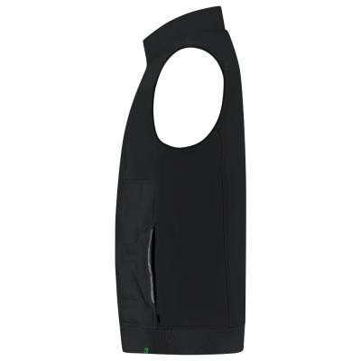 Vesta unisex T55 Puffer Bodywarmer Rewear  - T1 černá