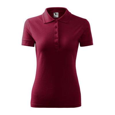Polokošile dámská 210 Pique Polo  - 86 garnet