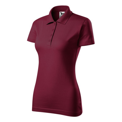 Polokošile dámská 223 Single J.  - 86 garnet