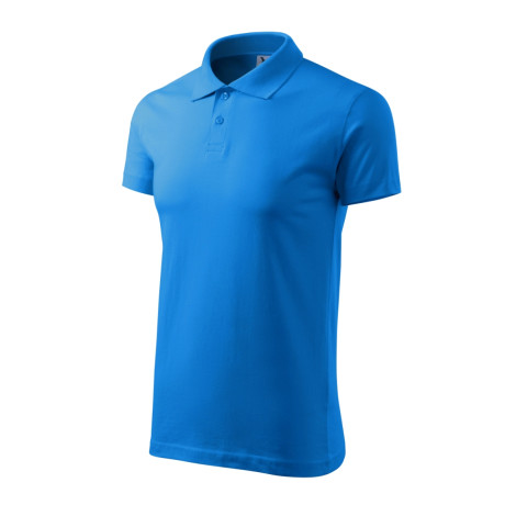 Polokošile pánská 202 Single J.  - 70 snorkel blue