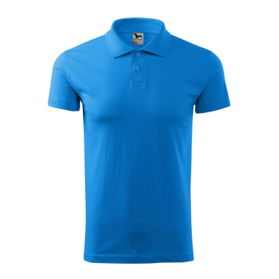Polokošile pánská 202 Single J.  - 70 snorkel blue