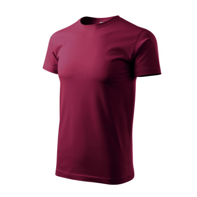 Tričko pánské 129 Basic  - 86 garnet