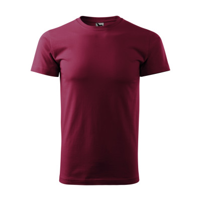 Tričko pánské 129 Basic  - 86 garnet