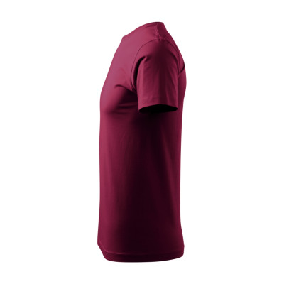 Tričko pánské 129 Basic  - 86 garnet