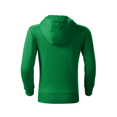 Mikina dětská 412 Trendy Zipper  - 16 středně zelená