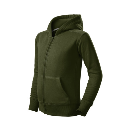 Mikina dětská 412 Trendy Zipper  - 69 military