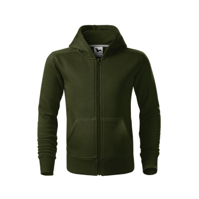 Mikina dětská 412 Trendy Zipper  - 69 military