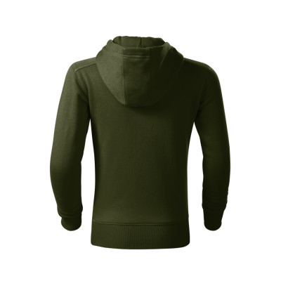 Mikina dětská 412 Trendy Zipper  - 69 military