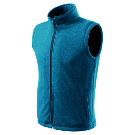 Fleece vesta unisex 518 Next  - 93 petrolejová