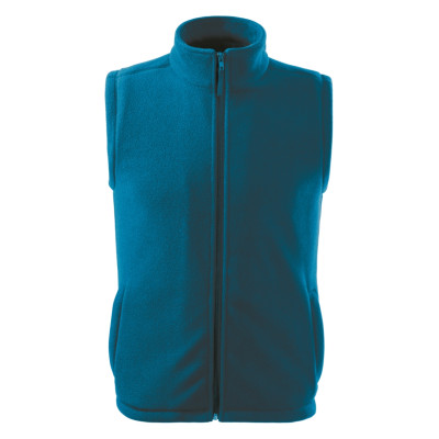 Fleece vesta unisex 518 Next  - 93 petrolejová