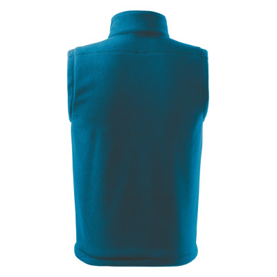 Fleece vesta unisex 518 Next  - 93 petrolejová