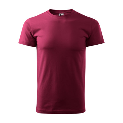 Tričko unisex 137 Heavy New  - 86 garnet