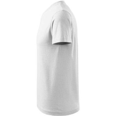 Tričko unisex 102 V-neck  - 00 bílá