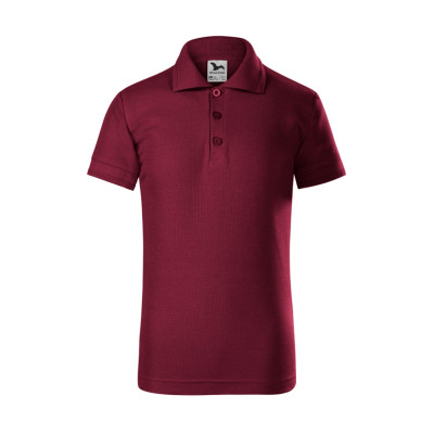 Polokošile dětská 222 Pique Polo  - 86 garnet