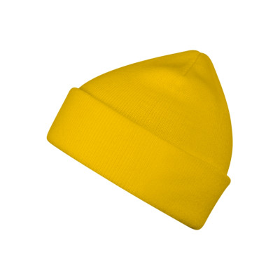 Čepice unisex 315 Beanie  - 04 žlutá