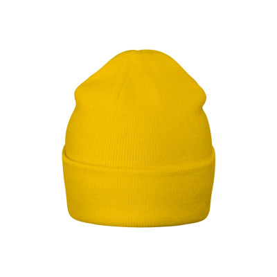 Čepice unisex 315 Beanie  - 04 žlutá