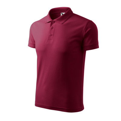 Polokošile pánská 203 Pique Polo  - 86 garnet