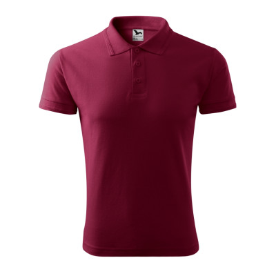 Polokošile pánská 203 Pique Polo  - 86 garnet