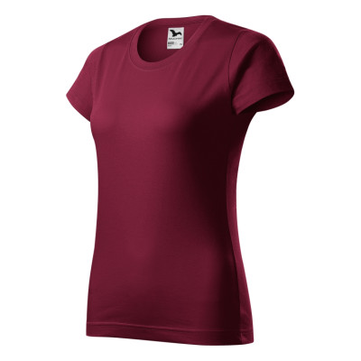 Tričko dámské 134 Basic  - 86 garnet