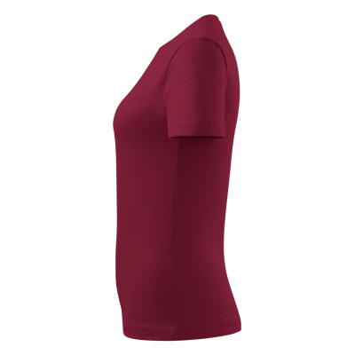 Tričko dámské 134 Basic  - 86 garnet