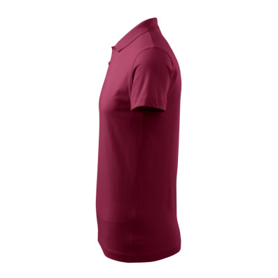 Polokošile pánská 202 Single J.  - 86 garnet