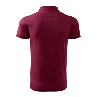 Polokošile pánská 202 Single J.  - 86 garnet