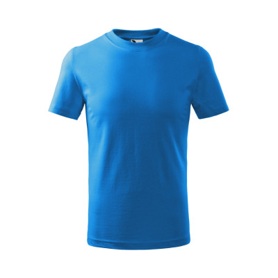 Tričko dětské 138 Basic  - 70 snorkel blue