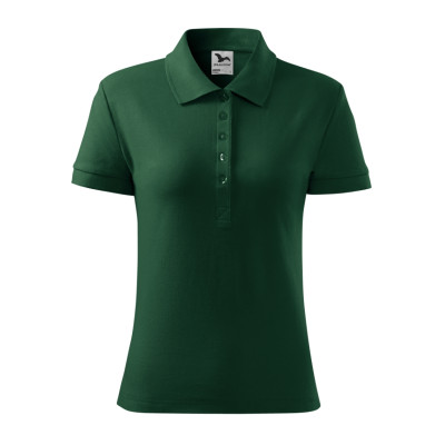 Polokošile dámská 213 Cotton  - D3 dark green