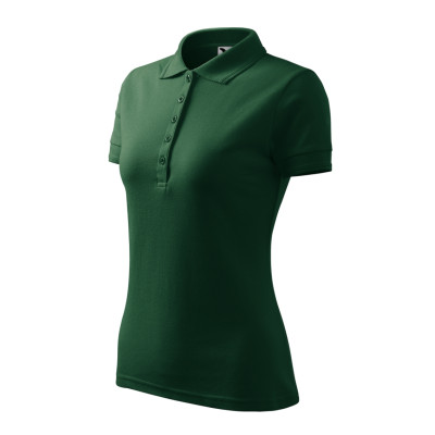 Polokošile dámská 210 Pique Polo  - D3 dark green