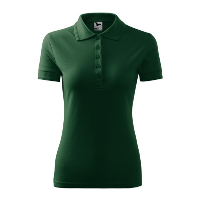 Polokošile dámská 210 Pique Polo  - D3 dark green