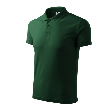 Polokošile pánská 203 Pique Polo  - D3 dark green