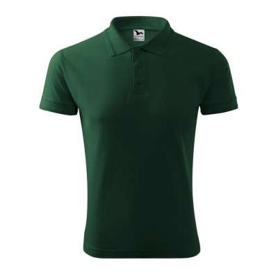 Polokošile pánská 203 Pique Polo  - D3 dark green