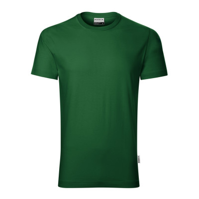 Tričko pánské R03 Resist heavy  - GR lahvově zelená 06 (brand label)