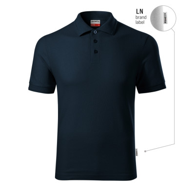 Polokošile pánská R22 Reserve  - LN námořní modrá 02 (brand label)