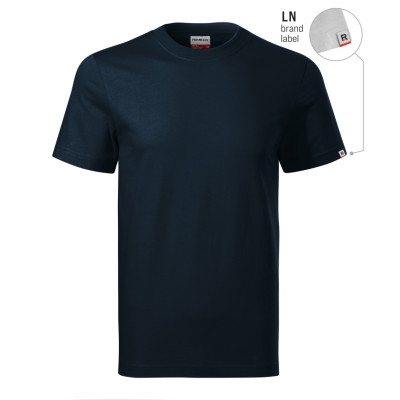 Tričko unisex R07 Recall  - LN námořní modrá 02 (brand label)