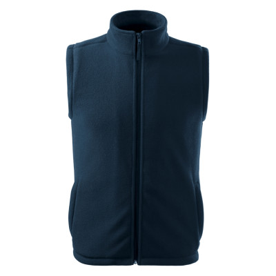 Fleece vesta unisex 518 Next  - LN námořní modrá 02 (brand label)