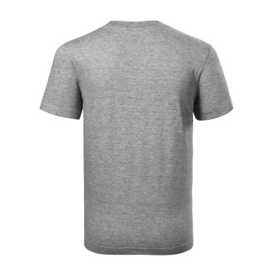 Tričko unisex R06 Base  - GM tmavě šedý melír 12 (brand label)