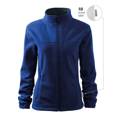 Fleece dámský 504 Jacket  - RB královská modrá 05 (brand label)