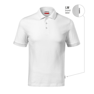 Polokošile pánská R20 Resist Heavy Polo  - LW bílá 00 (brand label)