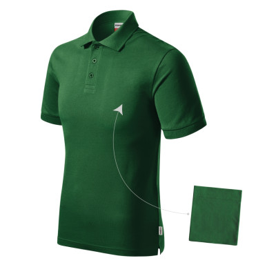 Polokošile pánská R20 Resist Heavy Polo  - GR lahvově zelená 06 (brand label)