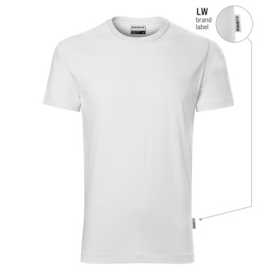 Tričko pánské R01 Resist  - LW bílá 00 (brand label)