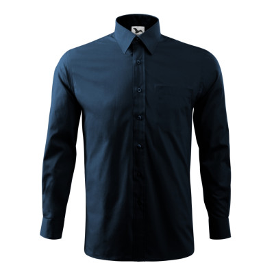 Košile pánská 209 Style LS  - 02 námořní modrá