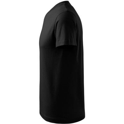 Tričko unisex 102 V-neck  - 01 černá