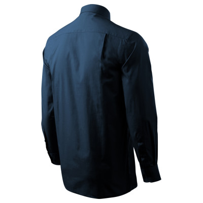 Košile pánská 209 Style LS  - 02 námořní modrá