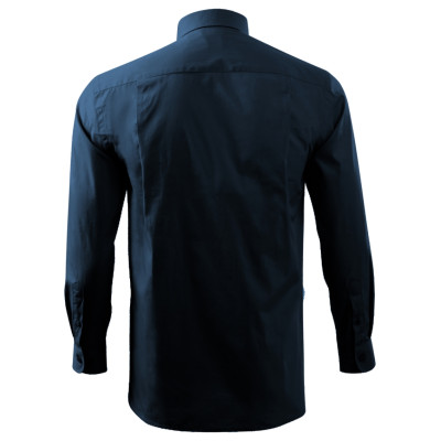 Košile pánská 209 Style LS  - 02 námořní modrá
