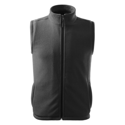 Fleece vesta unisex 518 Next  - SG ocelově šedá 36 (brand label)