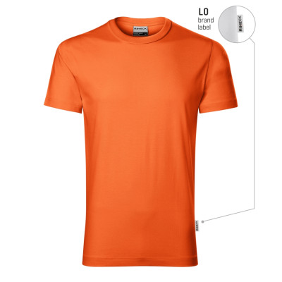 Tričko pánské R01 Resist  - LO oranžová 11 (brand label)