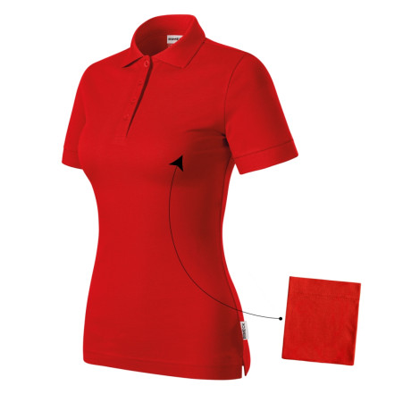 Polokošile dámská R21 Resist Heavy Polo  - RD červená 07 (brand label)
